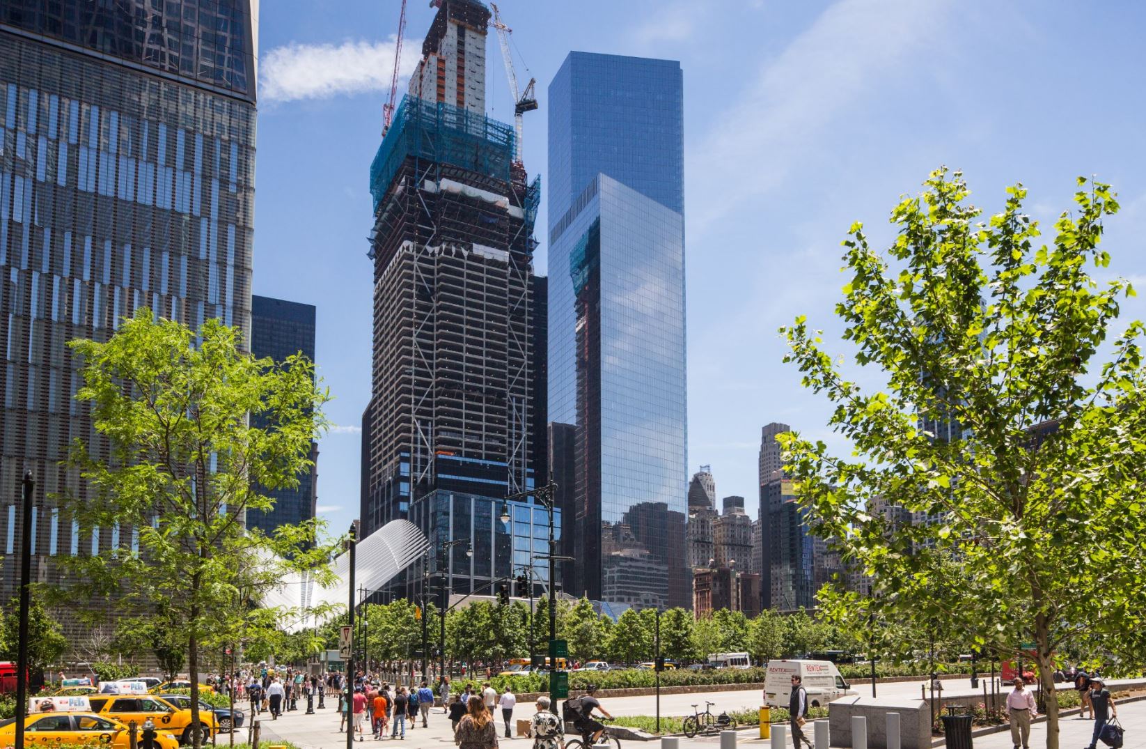 WTC Developer Larry Silverstein Celebrates Topping Out of 3 World Trade Center